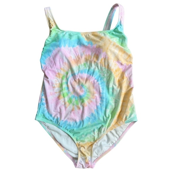 Stoney Clover Lane x Target Tie dye One Piece Swimsuit size XL - Picture 1 of 9